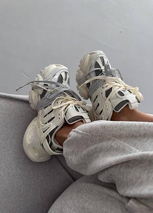 😍 кросівки жіночі adidas xlg runner | dirty white / silver premium (3)