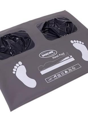 Протипролежнева гелева подушка для п'ят invacare softform heel pad double