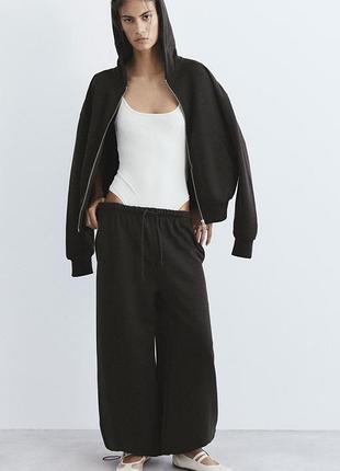 Костюм комплект худі зіп zip джогери світшот zara зара pull&bear