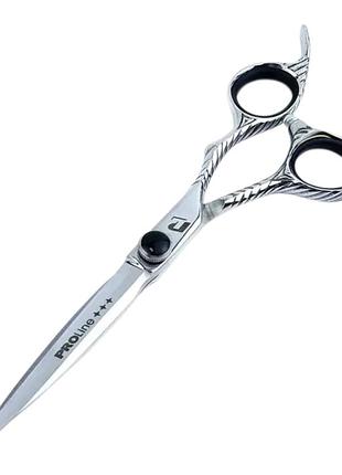Ножиці для стрижки професійні proline mn625 6.25", марка сталі 440c