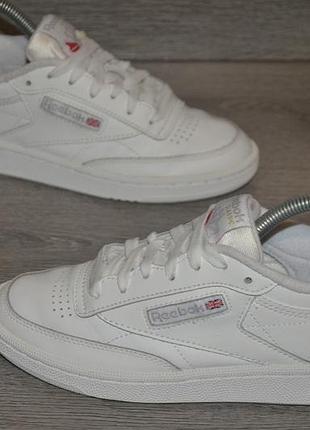 Продам кроссовки кожаные фирма reebok.