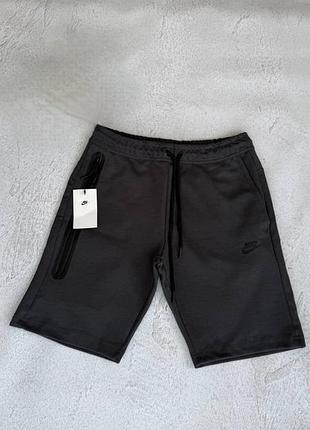 Чоловічі шорти nike tech fleece grafit