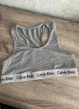 Топ бюстгальтер calvin klein