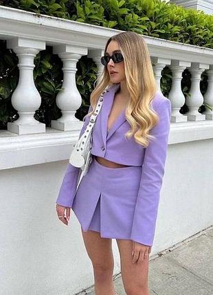 Костюм zara спідниця та піджак