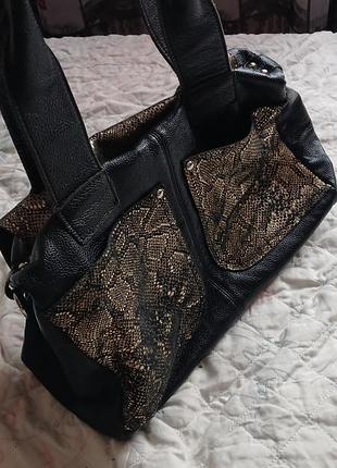 Шкіряна сумка