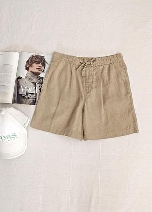 Льняные шорты zara