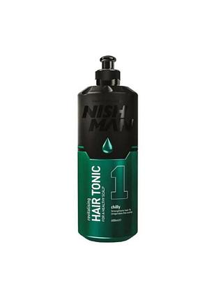 Тоник для волос nishman revitalizing hair tonic 400 мл