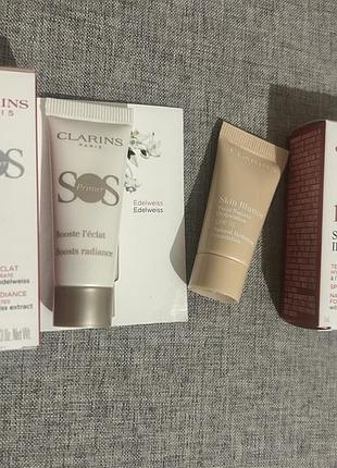 Набір з праймеру та тонального крему clarins
