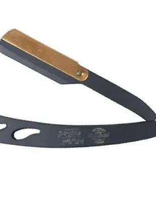 Небезпечна бритва nishman metal barber razor black & gold