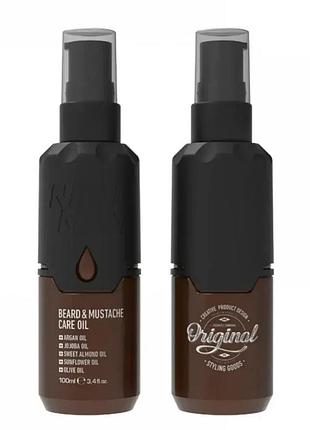 Олія для бороди nishman beard & moustache oil 100 мл