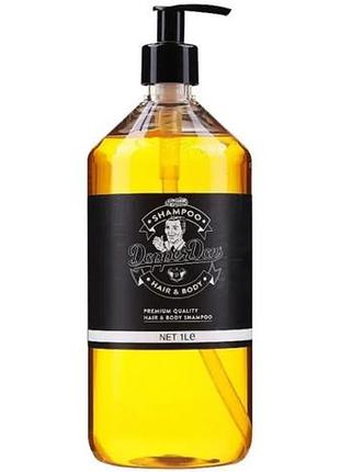 Ежедневный шампунь dapper dan hair and body shampoo 1000 мл
