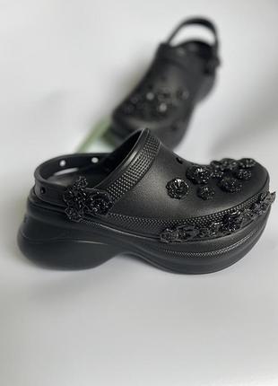 Crocs bae translucent floral clog  w7 38 оригінал