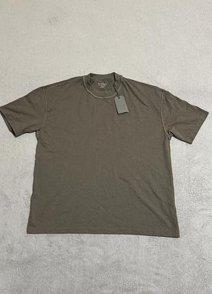 Чоловіча футболка allsaints isac ss crew tea leaf green