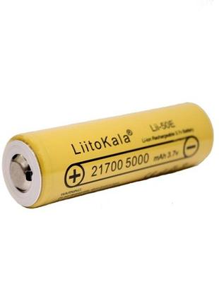 Аккумулятор 21700 liitokala 5000 mah li-ion (50e-jt)