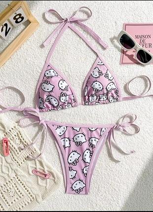 Купальник hello kitty