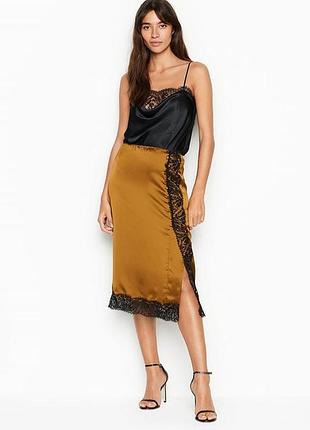 Шовкова спідниця вікторія сікрет victoria secret skirt