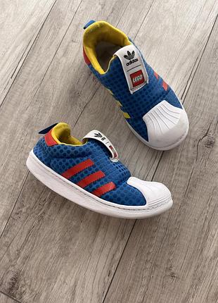 Кросівки adidas superstar lego