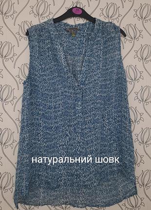 Нова блузка з натурального шовку  сток