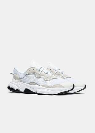 Кросівки adidas ozweego white beige