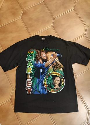 Футболка  bob marley