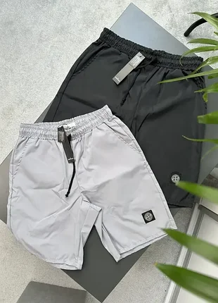 Шорти stone island gore-tex metal patch program