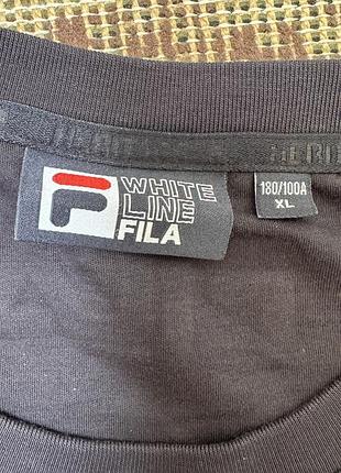 Fila лонгслів чорний 2