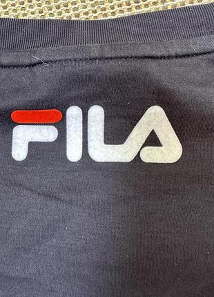 Fila лонгслів чорний 6