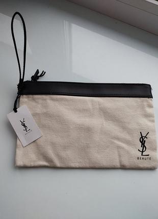 Оригинальная косметичка yves saint laurent beaute (ysl) новая