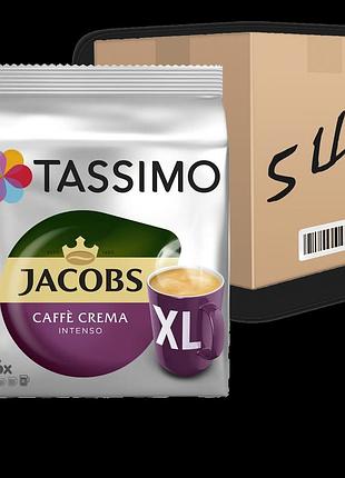 Кава в капсулах jacobs tassimo crema intenso xl 16шт (ящик 5шт)