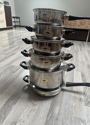 Продам набір каструль
