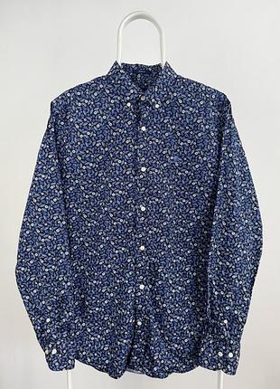 Сорочка gant принтована з довгим рукавом
