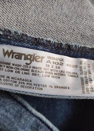 Новые мужские джинсы wrangler 936 cowboy cut slim fit, w36l34 9