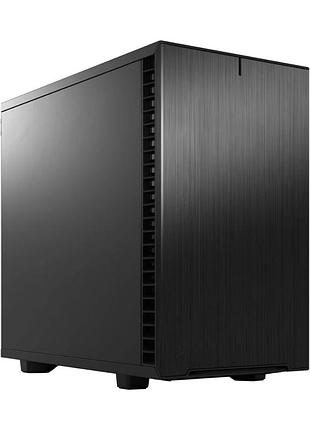 Корпус компьютерный fractal design define7 nano minitower, черный solid, без блока питания