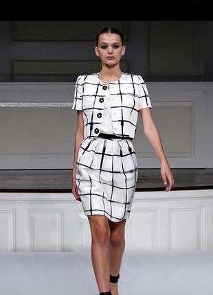 Дизайнерский костюм двойка «oscar de la renta» 💯% шёлк, оригинал ✅