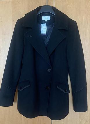 Елегантне приталене напівпальто / жакет reiss (оригінал, розмір m / uk 12, s