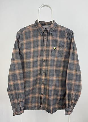 Сорочка з довгим рукавом lyle & scott