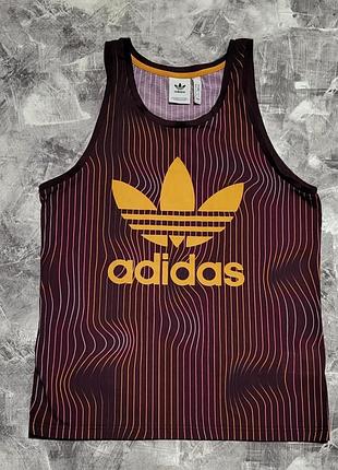 Чоловіча спортивна майка adidas warped stripes