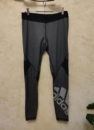 Красивые оригинальные спортивная лосины adidas