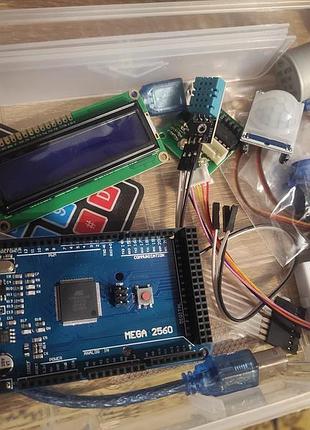 Стартовий набір arduino mega 2560 + датчики та модулі