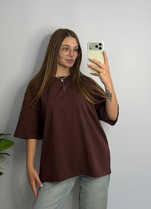 125/26 oversize футболка - та самая база, которую хочется носить каждый день свободный крой,