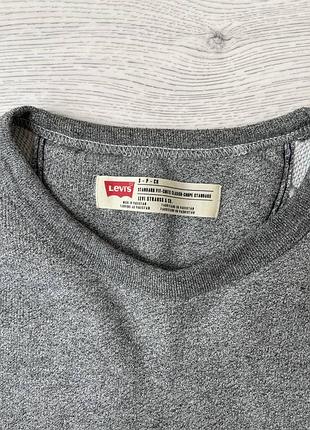 Серый свитшот levi's 3