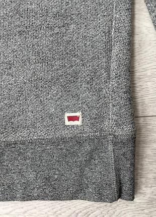Серый свитшот levi's 5