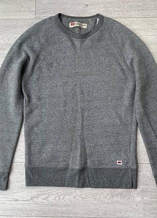 Серый свитшот levi's 2