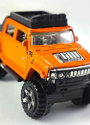 Игрушечная металлическая машинка hot wheels hummer h2, внедорожник, автомобиль. оригинал.
