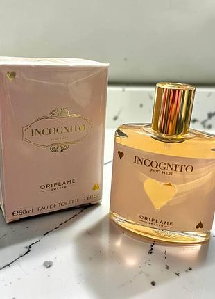 Пврфумована вода incognito oriflame
