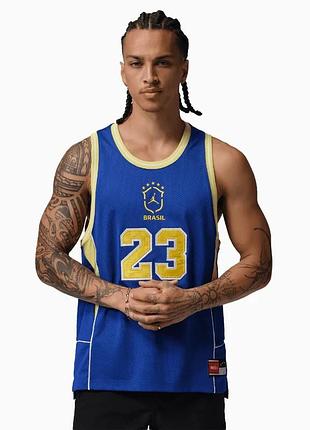 Чоловіча майка jordan essentials brasil logo relaxed ii5378-417
