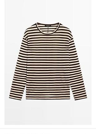 Футболка в полоску massimo dutti