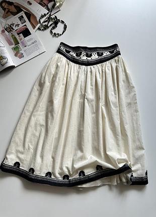 Спідничка з вишивкою з бавовни  suno.
