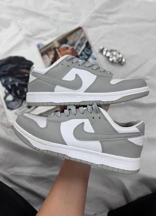 Р.37-41 кросівки nike sb dunk low grey артикул 0924