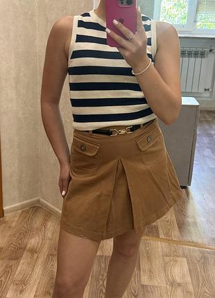 Юбка жіноча коричневого кольору